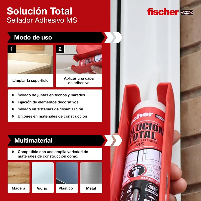 - Total Brown Solution 290ml | Alta Elasticidade e Aderência | Uso Interior e Exterior | Pintável e Resistente aos Raios UV | Para Construção, Automóvel e Telhados