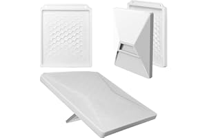 Svfreyavis Starlink Mini Protective Case, Liquid Silicone Cover with Handle for Starlink Mini Dish, Waterproof Scratch-Resistant Outdoor Travel Accessories, White