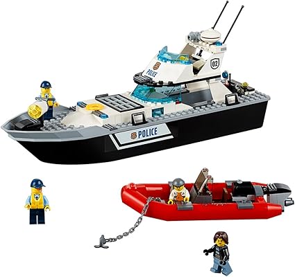 Lego City - 60129 - Barco de Patrulha 