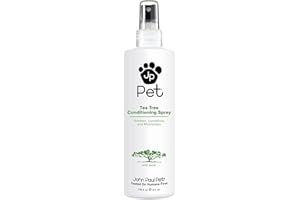PAUL MITCHELL PET John Paul Pet Tea Tree Conditioning Spray with Aloe, Soothes, Conditions and Moisturizes, 8 fl. oz.