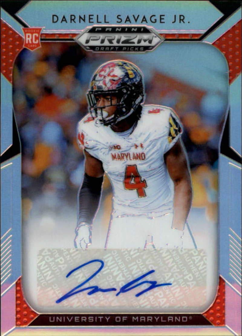 Amazoncom 2019 Prizm Draft Picks Football Silver Prizm