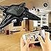 UniDargon T911W VGA Wifi Transmission Foldable RC Drone for Kids with Altitude Hold Mode,Four-Axis One Key Take Off Landing and Headless Mode Easy Fly Steady for Beginners (Black)