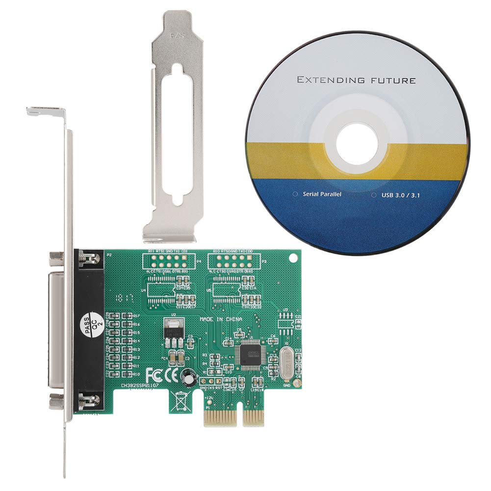LPT Printer to PCI-E, 1 DB25 Parallel Port LPT Printer to PCI-E Converter