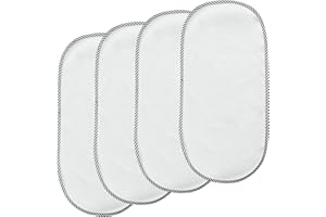 PandaEar 4 Pack Waterproof Changing Pad Liners, Baby Diaper Changing Underpads Liner Soft Changing Table Cover -60 x 30cm