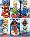 Disney Baby Animator Christmas Tree Ornament Set of 6 Featuring Lilo, Elsa, Baby Moana, Tiana, Tinker Bell and Alice