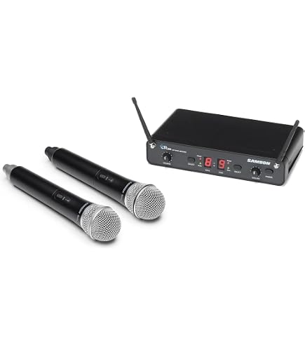 Amazon.com: SAMSON Stage 412 Four Performer Handheld VHF Wireless