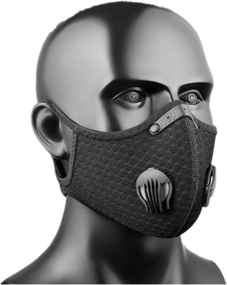 ROMORDS Romors sports mask hoods warm windproof winter hats for men face protection riding masks motorcycle masks anti-fog breathable masks +100PCS Filter