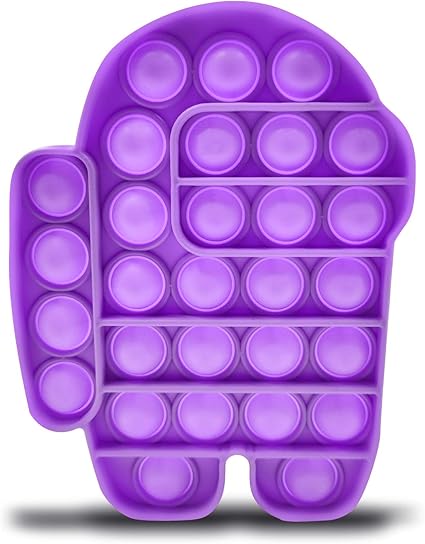 HALOFMEE Soft Silicone Push Bubble Pop 