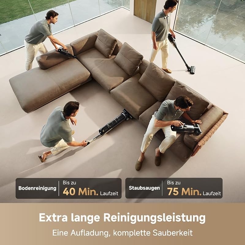 H14 Dual 5-in-1 Nass- & Trockensauger, smarte Dosierung