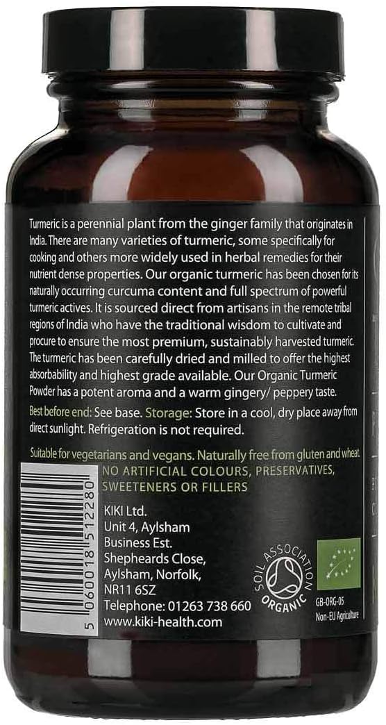 KIKI Health Premium Organic Turmeric Powder, Harness Power of Potent Curcumin Content - Image 4