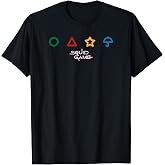Squid Game Colored Icon Logo T-Shirt
