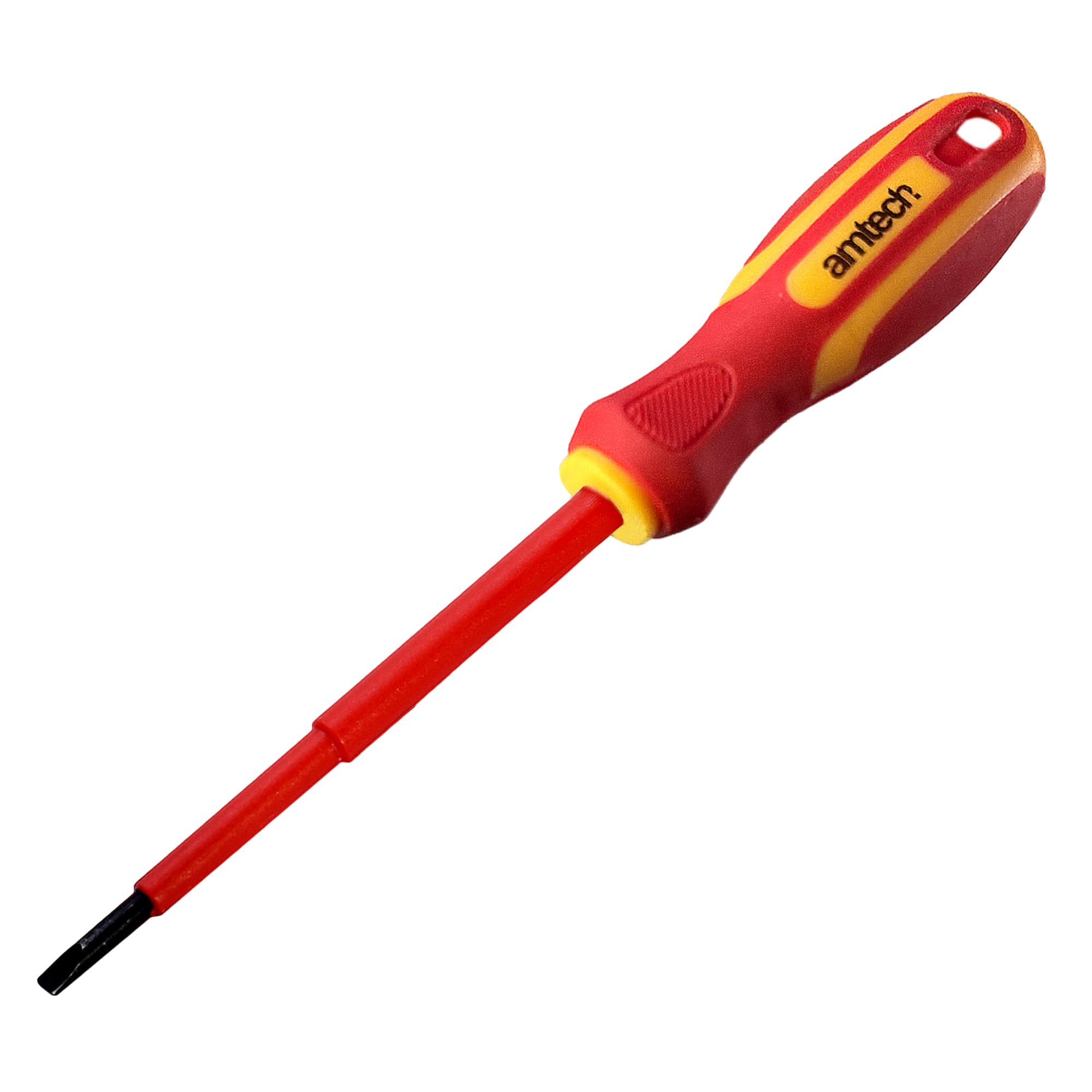 Amtech L0658 4mm x 100mm Slotted VDE 1000V Electrical Screwdriver