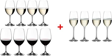 Riedel Ouverture Wine Glass Set With Red Wine White Wine