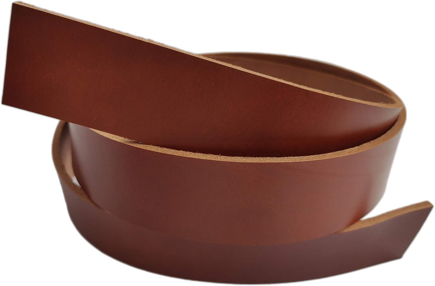 Natural Leather Belt Blank 78 oz 5155. Veg Tanned Leather Strap