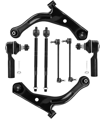 Kit 8 Piezas Brazos De Control Y Barras De Dirección Para Ford Escape Y Mazda Tribute 2005-2009 – Detroit Axle