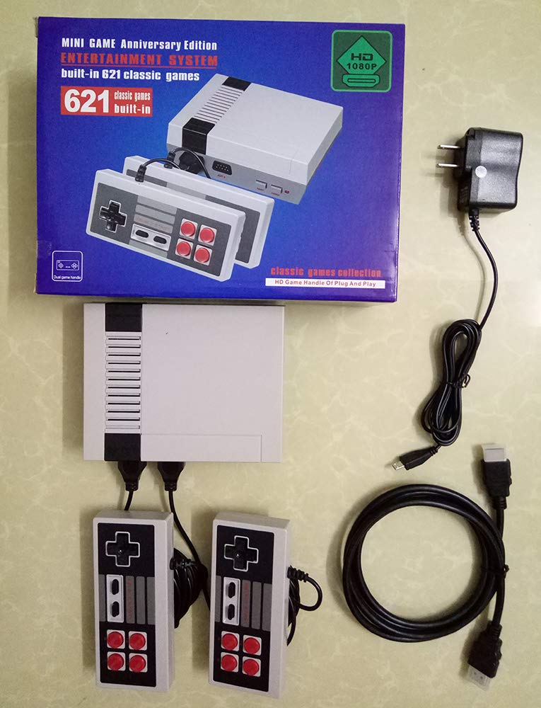 Truwire Classic Games Console Retro Mini Game System Retro Mini Nes Console Retro Game Console Built In Games 621 Classic Games Mini Nes Retro Video Game Console Hdmi Hd Nes Console Gamingdevicesdepot Com