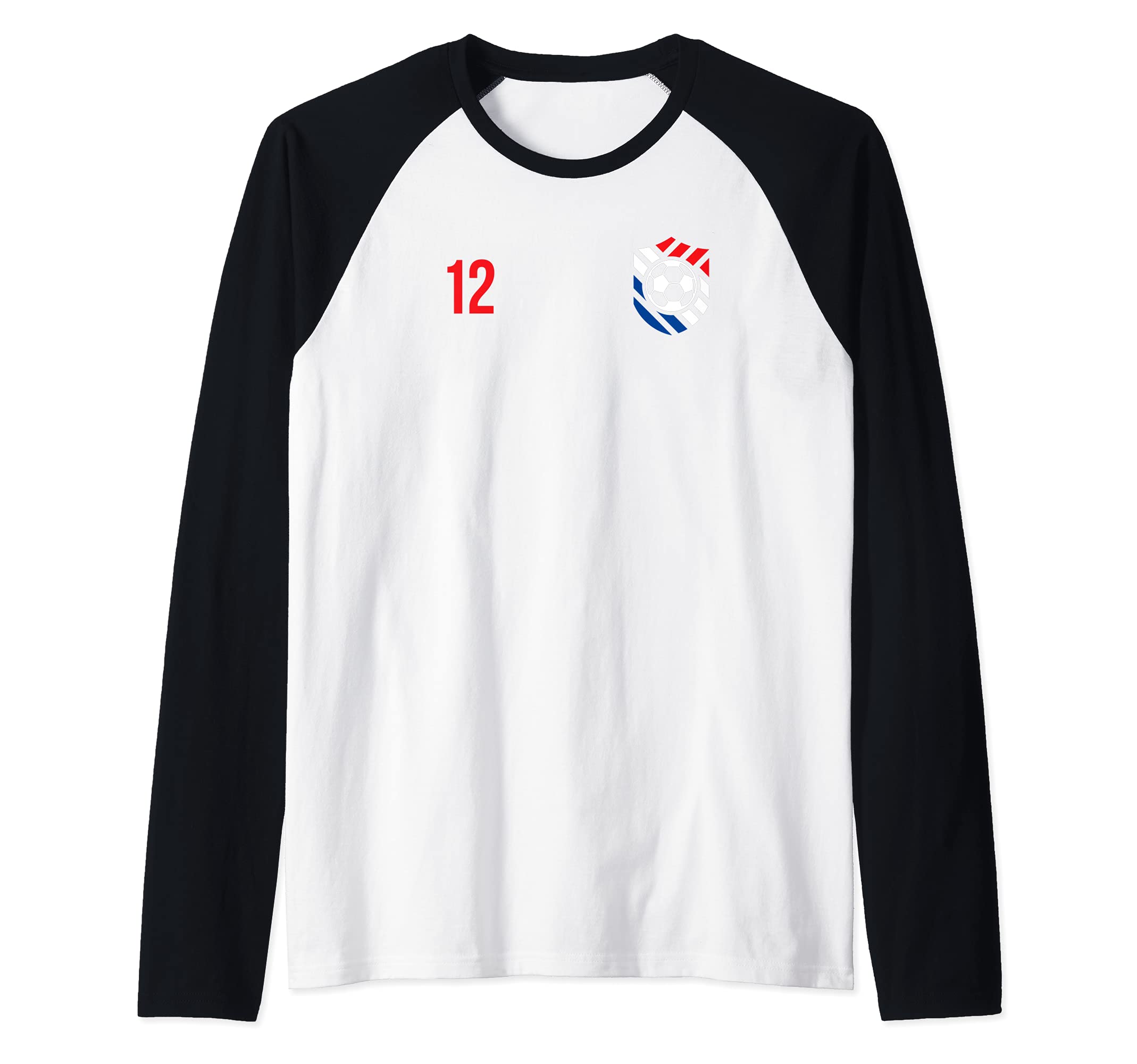 Flag United Kingdom Raglan Baseball Tee