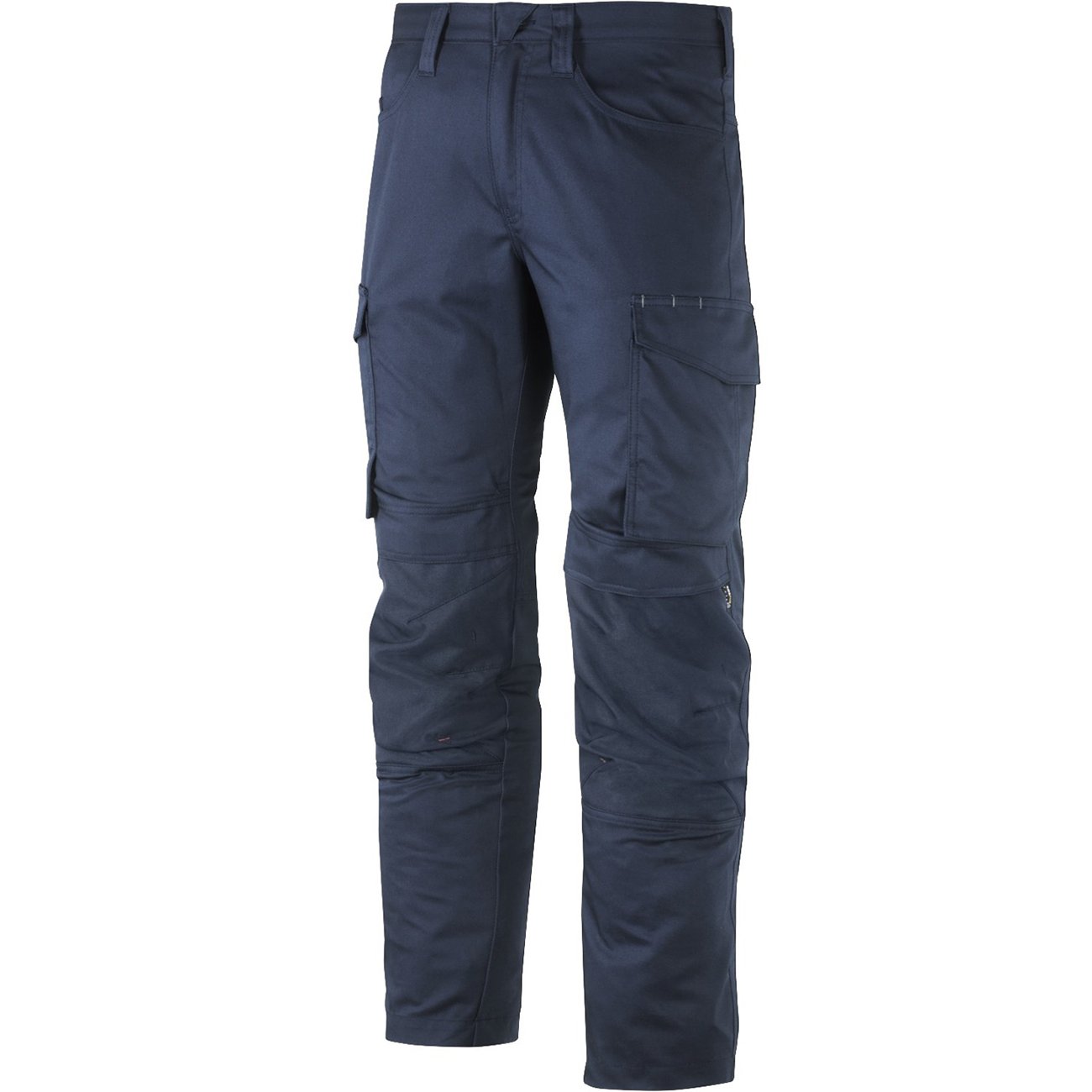 Snickers 68019595092 Size 92 Service Trousers with Knee Pockets - Navy Blue