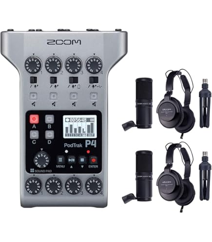DTM・DAW zoom pod trak p4 PodTrak P4 Podcast Recorder | Buy Now | ZOOM
