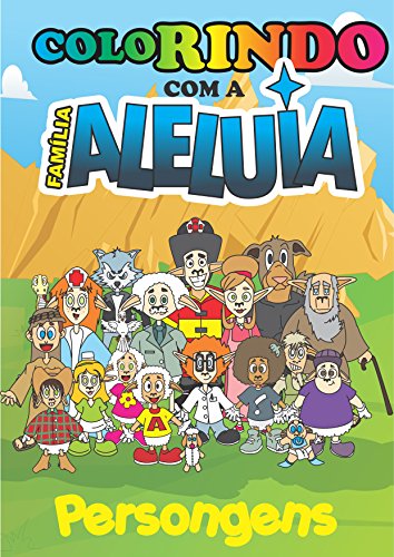 Livro Família Aleluia   Para Colorir Personagens Para ColoRir