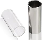 Pangda Glass & Stainless Steel Slide Set for Guitar Bass 6 cm 2 pcs view 4