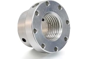 SENDUO Woodworking 2.5" Lathe Faceplate with Screwchuck,Aluminum Faceplate for 1-1/4" x 8TPI Spindle