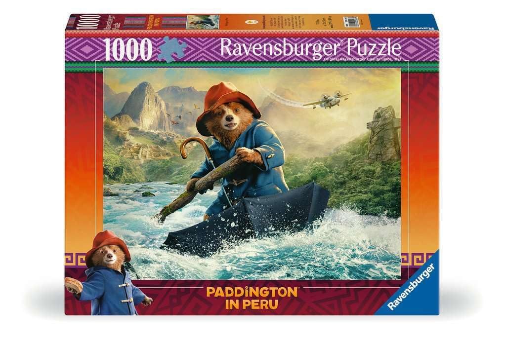 Ravensburger Paddington in Peru - 1000 Piece Jigsaw Puzzles for Adults and Kids Age 12 Years +