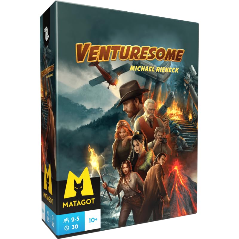Asmodee | Matagot | Venturesome | EN/NL | Board Game | From 2 to 5 Players | Ages 10+ | Strategy Game |