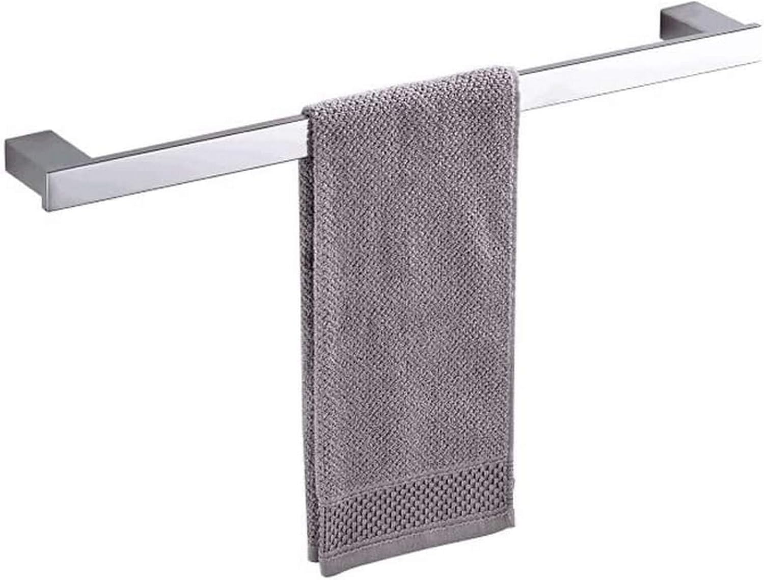 YLLN BA8003SC Barra de Toalla Individual para baño, Montaje en Pared