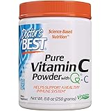 Doctor's Best Vitamin C Powder with Quali-C, Healthy Immune System, Brain, Eyes, Heart and Circulation, Joints, Sourced from