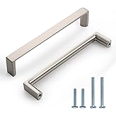 KNOKLOCK 10 Pack 5 Inch(128mm) Kitchen Cabinet Handles Brushed Satin Nickel Cabinet Pulls Kitchen Cabinet Hardware Drawer Pulls for Dresser Cupboard Wardrobe