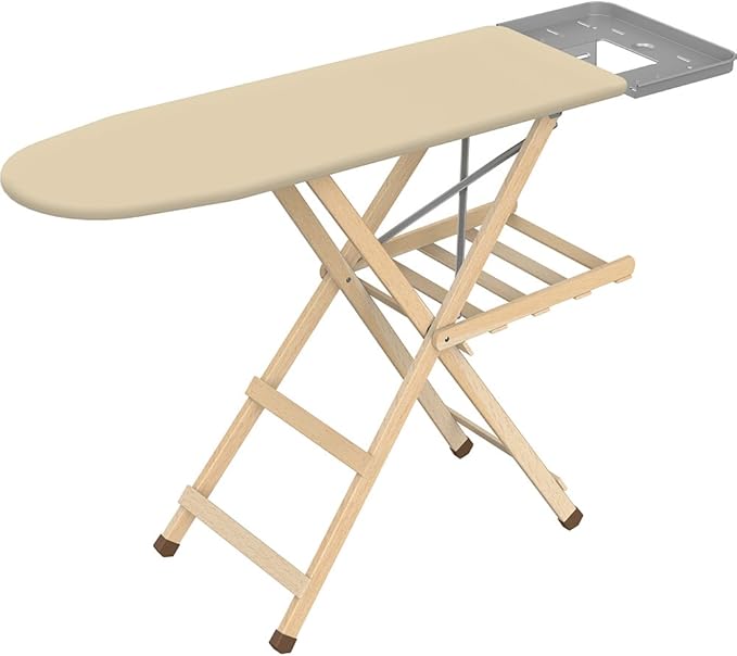 FRAMAR Eco Legno Wooden Ironing Board, 141 L x 40.5 W x 90 H cm Amazon.co.uk Kitchen & Home