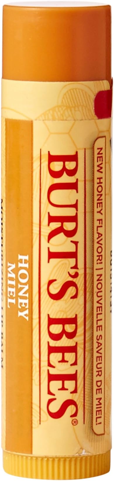 Burt's Bees Honey Lip Balm Nourishing Moisturizing Natural Sweet Flavor