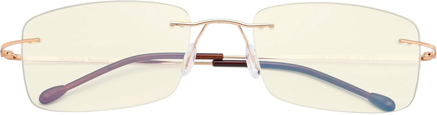 Occhiali Anti Luce Blu Senza Montatura - Per PC, TV, Tablet, Uomo E Donna - Foto 4