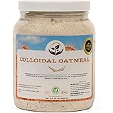 Dirty Treasures Colloidal Oatmeal Bath | Eczema & Itchy Skin Relief | Baby-Safe, 100% Natural, Fragrance-Free | 2 lb (32oz)