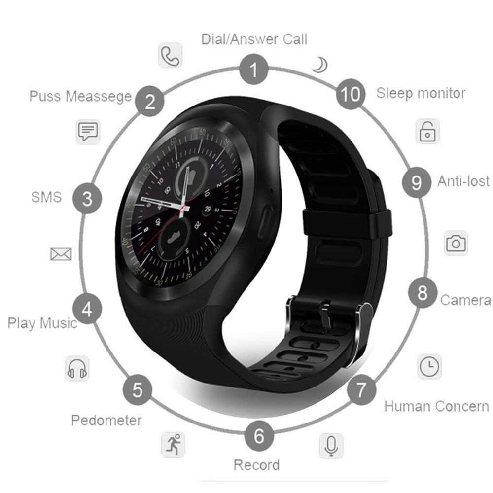 JDTECK Meizu M8 Lite Watch Connected, SmartWatch SIM/TF ...