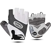 CXWXC Cycling Gloves for Men Women - Breathable Gel Road Mountain Bike Riding Gloves - Anti-Slip Bike Glove for Fitness Cycling Training Outdoor Sports