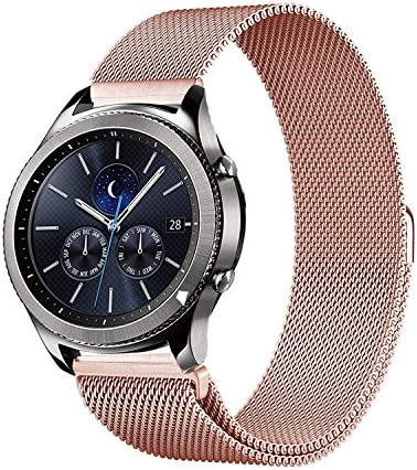 CBIN 22mm Solid Stainless Steel Metal Business Replacement Bracelet Strap