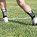 ChalkTalkSPORTS Custom Team Number Socks | Adult Athletic Performance Socks | Black | 01 or 10