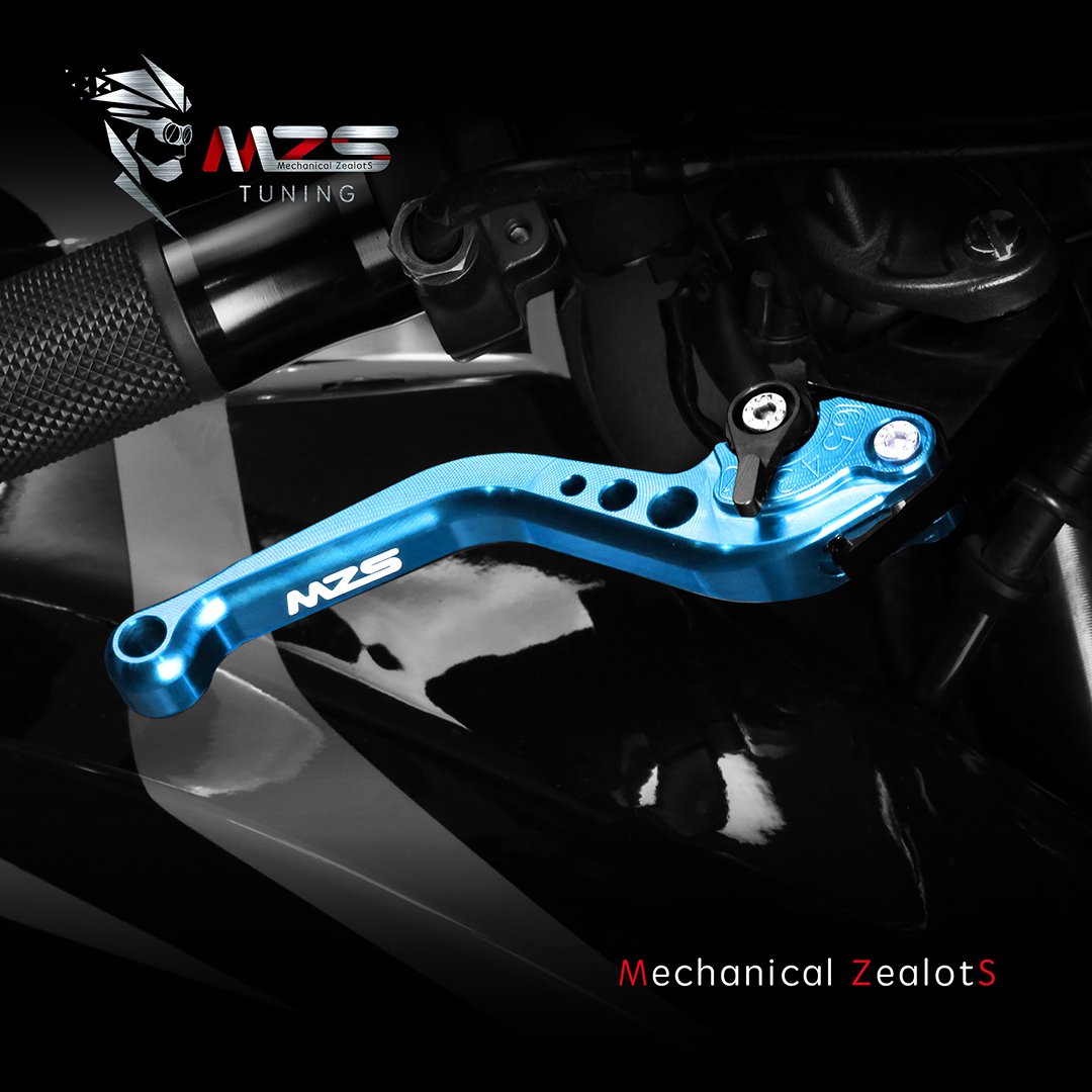 FZ07 MT07 Yamaha for Adjustment CNC Clutch Brake Levers Short MZS