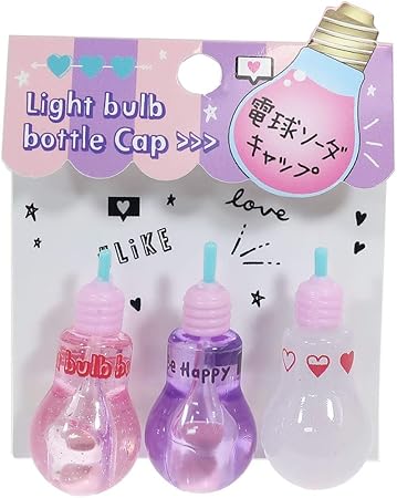 Amazon Co Jp 鉛筆キャップ 電球ソーダ パロディ えんぴつカバー 3本セット ピンクパープル おもちゃ Amazon Co Jp 鉛筆キャップ 電球ソーダ パロディ えんぴつカバー 3本セット ピンクパープル おもちゃ
