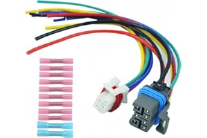 SMART REPAIRBOY 4L60E 4L80E 4L65E Neutral Safety Switch Pigtails Switch Connector 7 & 4 Wire Compatible with GM 1995 to 2004 4-Speed Automatic Transmission WPTRK30