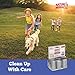 24 Pack Scented Dog Waste Poop Bags - Extra Large, Heavy Duty, Pooper Scooper Pet Pick Up Dispenser Refill Rolls with Tropical Bloom Scent - 360 Bags - by Natures Miracles