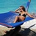 Jumbo Caribbean Hammock - 55 Inch - Soft-Spun Polyester - Dark Blue