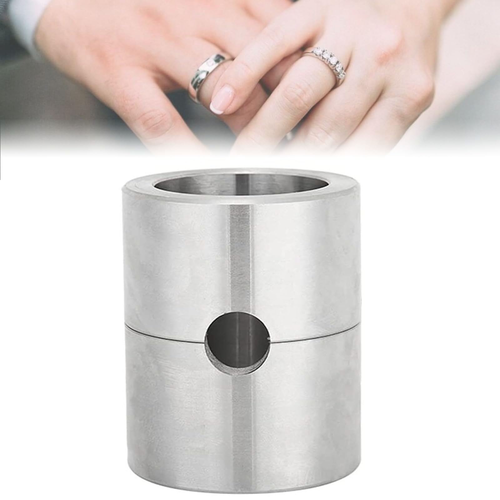 Sand Casting Sandbox, Aluminum Alloy Delft Clay Casting Molds, Small DIY Metal Jewelry Casting Mold, High Temperature Jewelry Ring Casting Sandbox Melting Pot for Jewelry Makers
