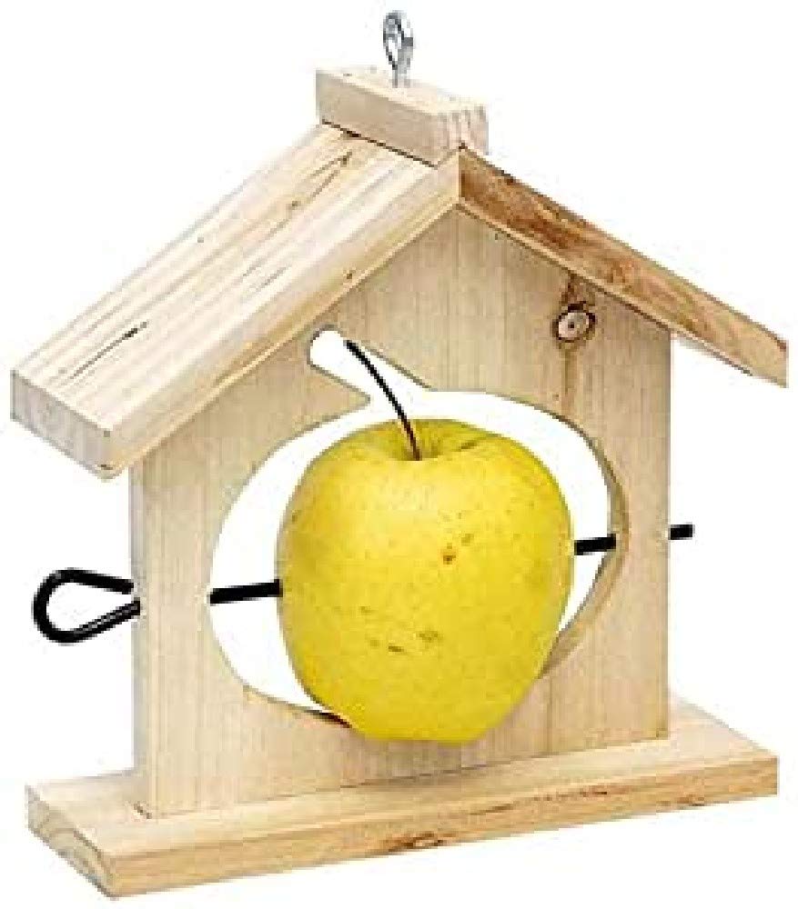 Verdemax 5722 18 x 6 x 20 cm Pine Wood Feeder for Apple