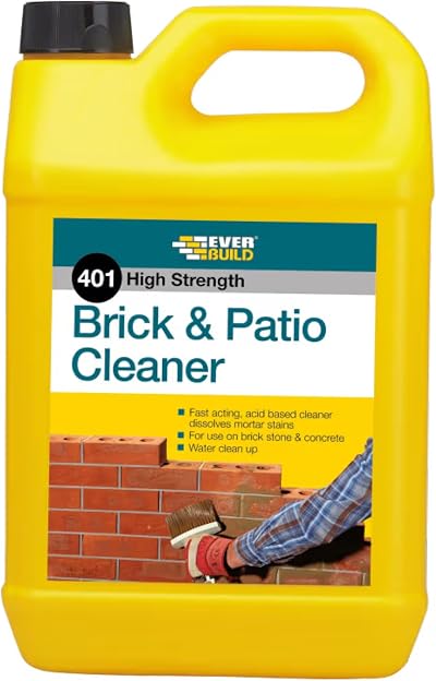 Everbuild 401 High Strength Brick and Patio Cleaner 5 Litre Sika