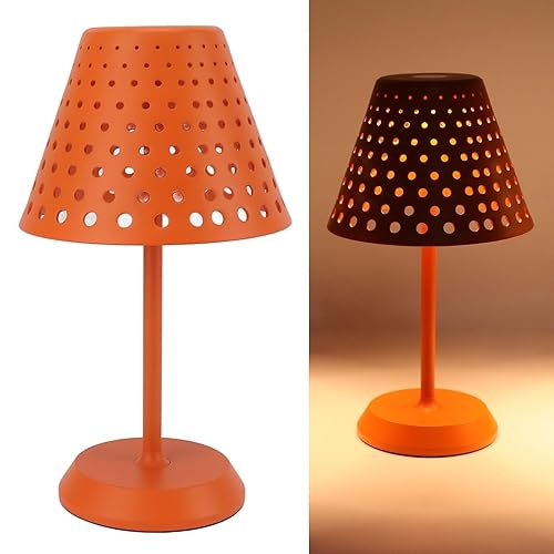 Rechargeable Cordless Table Lamp, Dimmable LED Desk Lamp, Touch Control Battery Operated Table Lamp, IP54 Waterproof Bedside Lamp for Dining, Bedroom, Living Room, Camping, Party, Bar