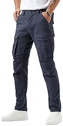 Plaid&Plain Men's and Women's Pacific Blue Cargo