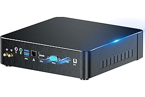 Mini PC i9, Kinupute Desktop Computer i9-10885H 2.4-5.3GHz, Windows 11 Pro, 32G DDR4, 1T NVME SSD, 4K@60Hz HDMI, VGA Port, US